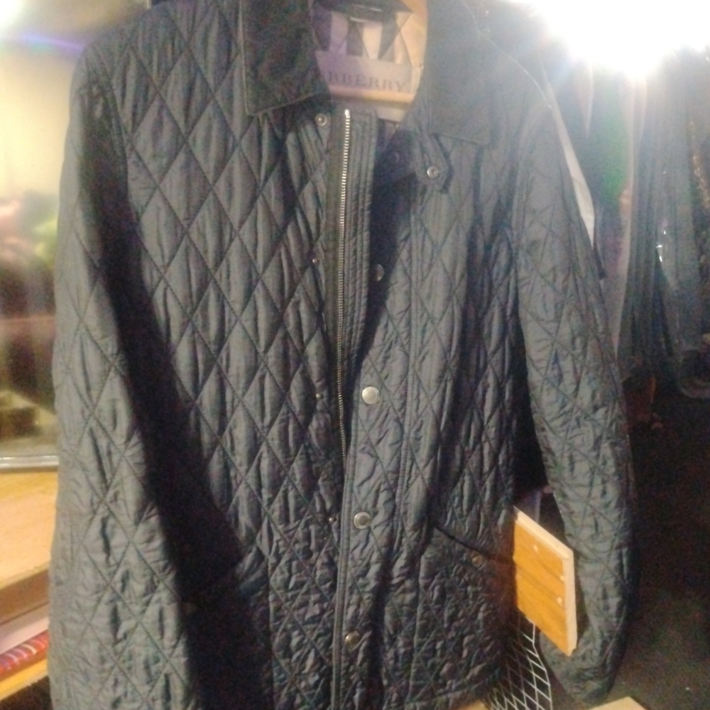 Burberry Black Lightweight Shirt Jacket